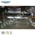 High quality 2.5 ton transparent direct refrigeration block ice machine